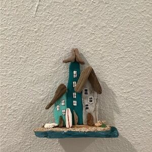 Driftwood Art, Driftwood Beach House, Driftwood Beach Art, Coastal Decor